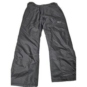 Arctix Men Black Insulated Ski Snow Pants Waterproof Size L